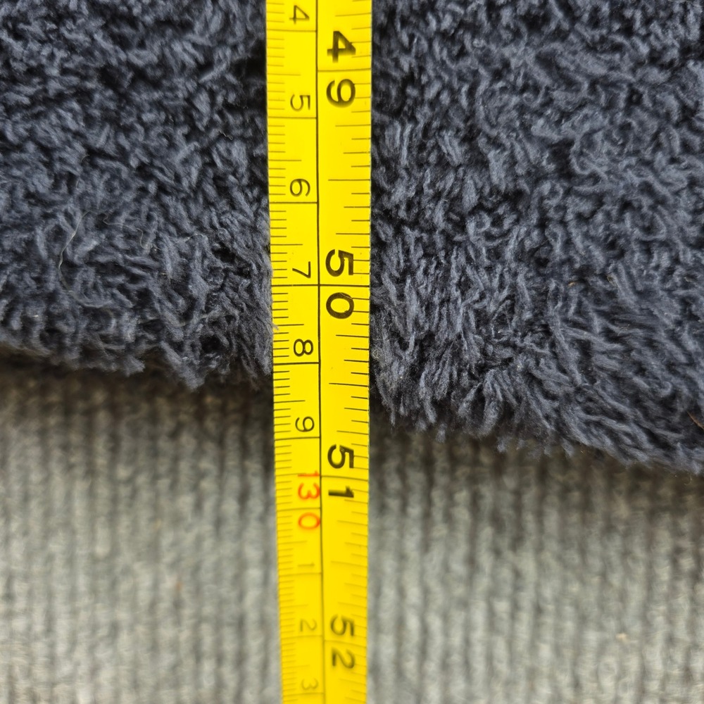 Barefoot Dreams CozyChic Adult Hooded Robe Carbon Gray Half Zip 589 Size 2 NWT - Picture 3 of 7